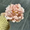 Delicate Handmade Pink Flower Ceramic Ornaments