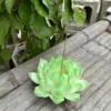 Handmade Green Lotus Flower Incense Holder