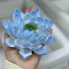Handmade Blue Lotus Flower Incense Holder