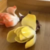 Handmade Yellow/Orange Magnolia Flower Incense Holder