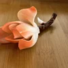 Handmade Yellow/Orange Magnolia Flower Incense Holder