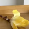 Handmade Yellow/Orange Magnolia Flower Incense Holder