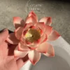 Blue/Red/Yellow/Green/White Flower Shaped Ceramic Incense Holder Unique Handmade Lotus Shaped Incense Holder