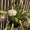 Handmade White Pink Gradient Ceramic Flower Elegant Desk Decor Unique Housewarming Gifts