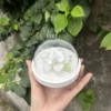 White Jasmine Flower Ceramic Table Decor Artistic Home Decor Handmade Ceramic Diffuser