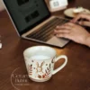 Handmade Brown Rabbit Coffee Mug Artistic Ceramic Mug