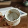 Retro Ceramic Mug Organic Handmade Rustic Coffee Mug